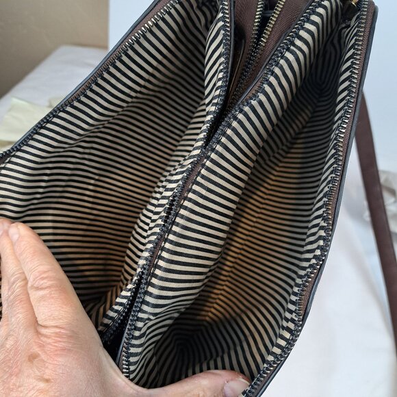 Baby Phat Cat Pattern Vegan Leather Multi Section Bag - Picture 6 of 16